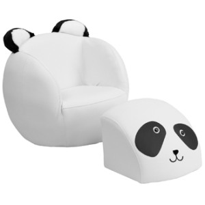 MFO Kids Panda Chair and Footstool