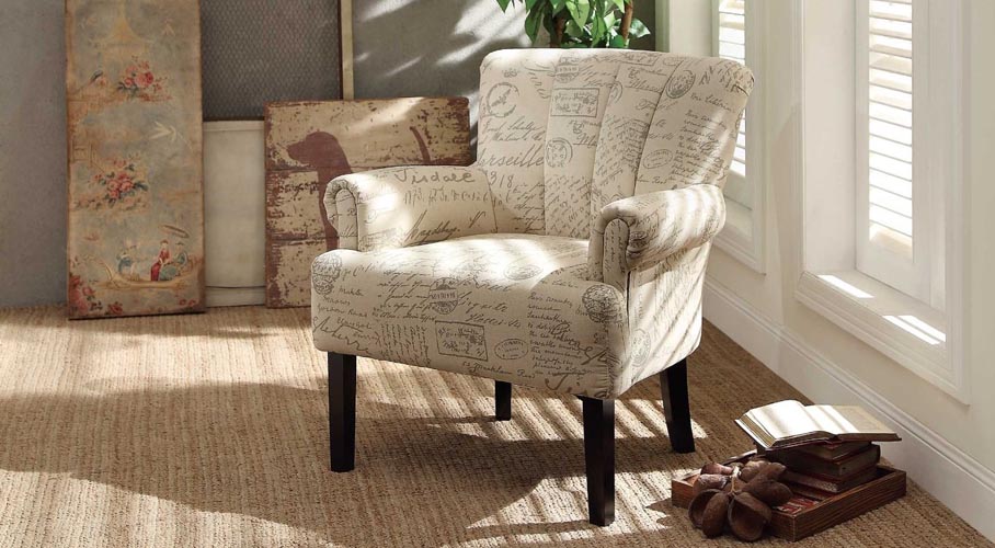 Homelegance Flared Arm Accent Chair