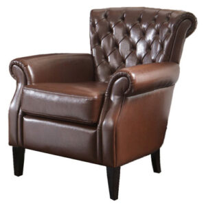 Franklin Leather Club Chair