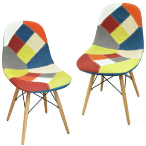 Retro Patchwork Chairs