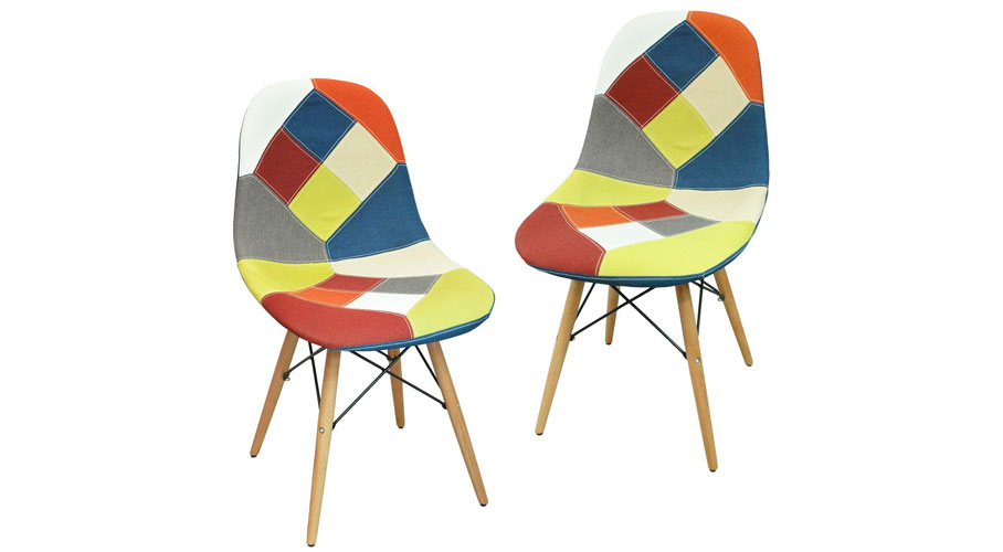 Retro Patchwork Chairs