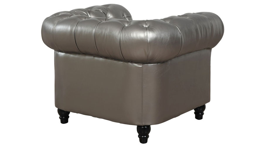 Zahara Leather Club Chair