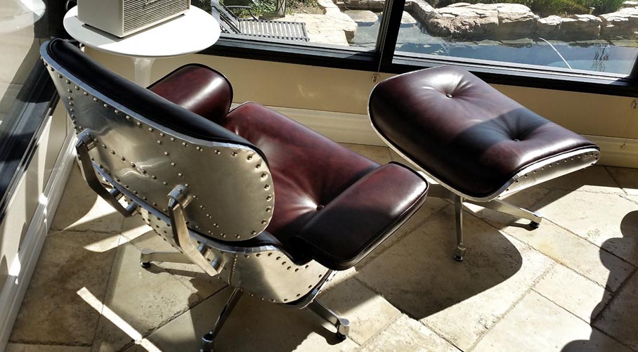 Aluminum Aviator Lounge Chair