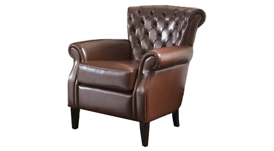 Franklin Leather Club Chair