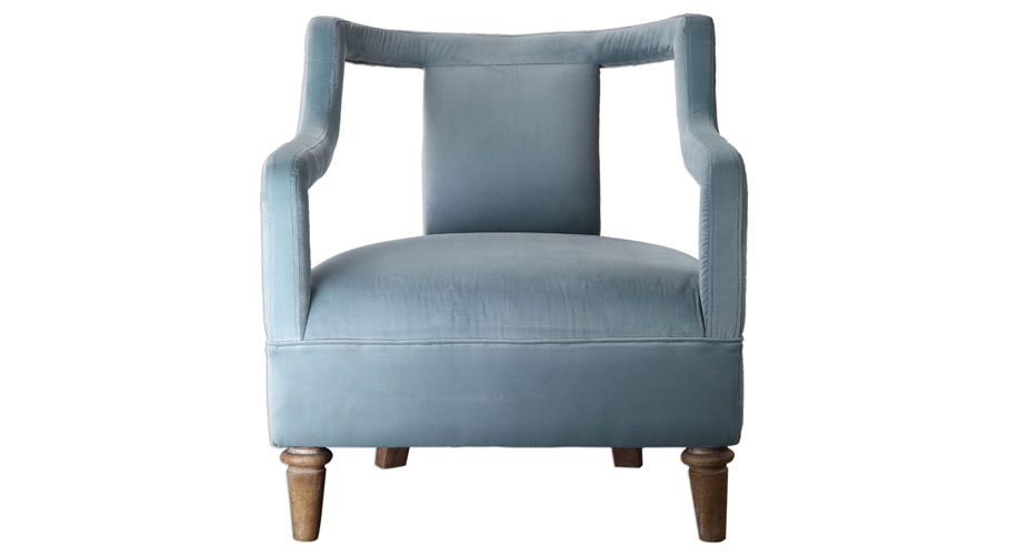 Ocean Blue Arm Chair