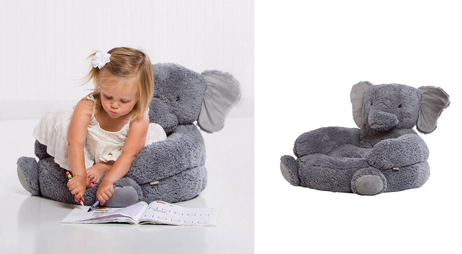 Elephant Plush Kids Chair