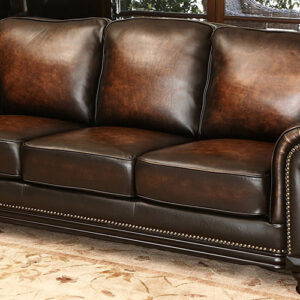Abbyson Living Leather Sofa